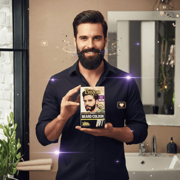 Bigen Men's Beard Colour B101 Natural Black - CosFair GmbH