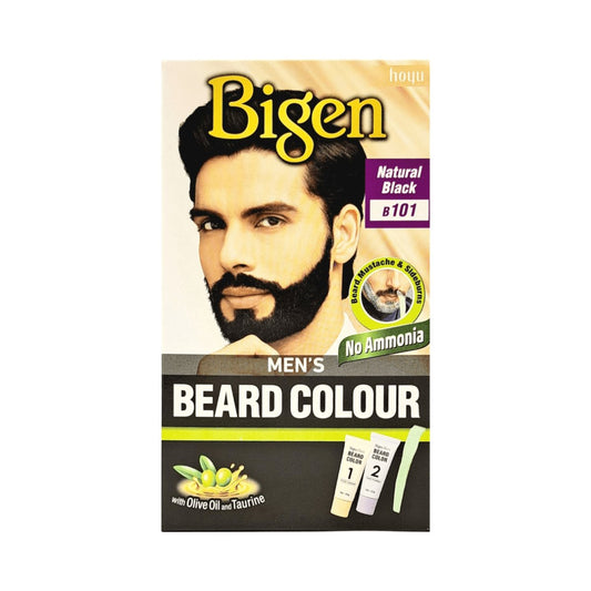 Bigen Men's Beard Colour B101 Natural Black - CosFair GmbH