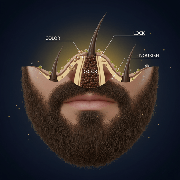 Bigen Men's Beard Colour B103 - Dark Brown - CosFair GmbH