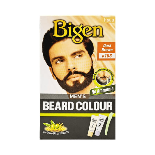 Bigen Men's Beard Colour B103 Dark Brown - CosFair GmbH