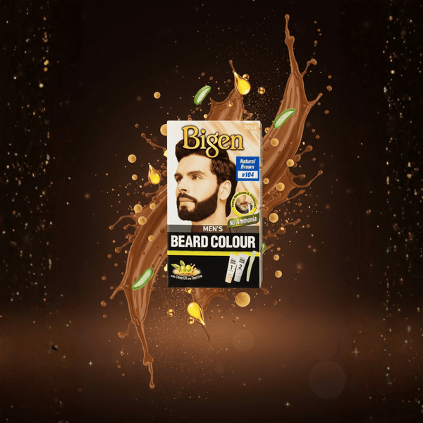 Bigen Men's Beard Colour B104 Natural Brown - CosFair GmbH