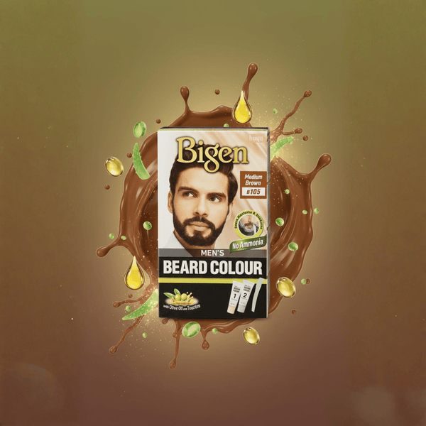 Bigen Men's Beard Colour B105 Medium Brown - CosFair GmbH