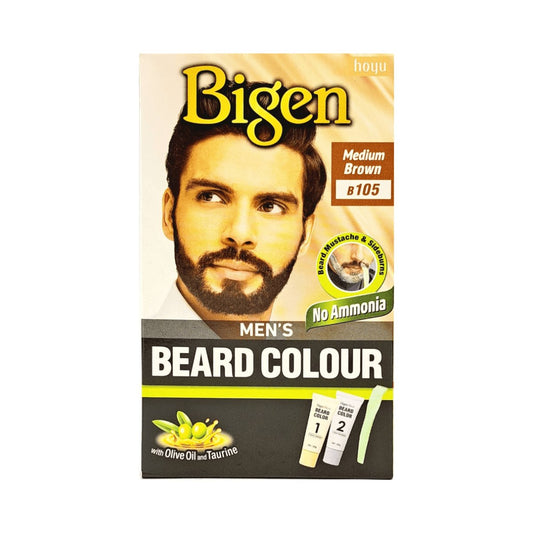 Bigen Men's Beard Colour B105 Medium Brown - CosFair GmbH