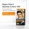 Bigen Men's Speedy Farbe 100 - Real Black - CosFair GmbH