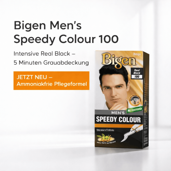 Bigen Men's Speedy Farbe 100 - Real Black - CosFair GmbH