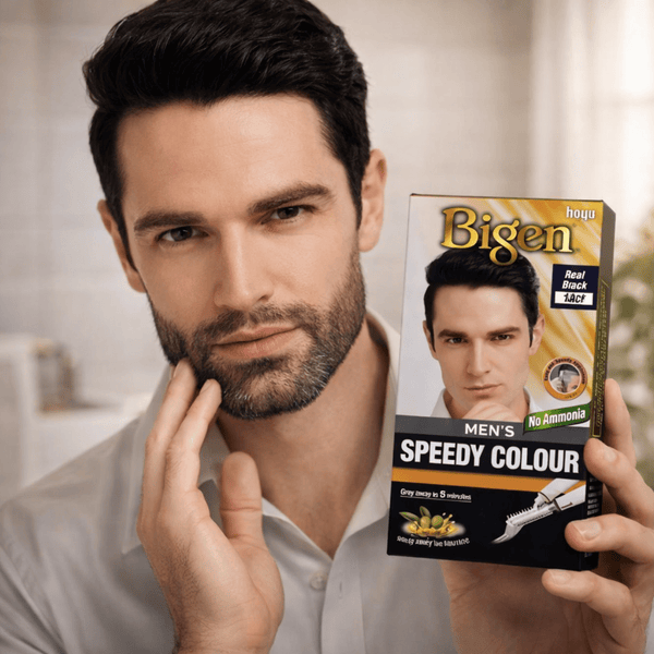 Bigen Men's Speedy Farbe 100 - Real Black - CosFair GmbH