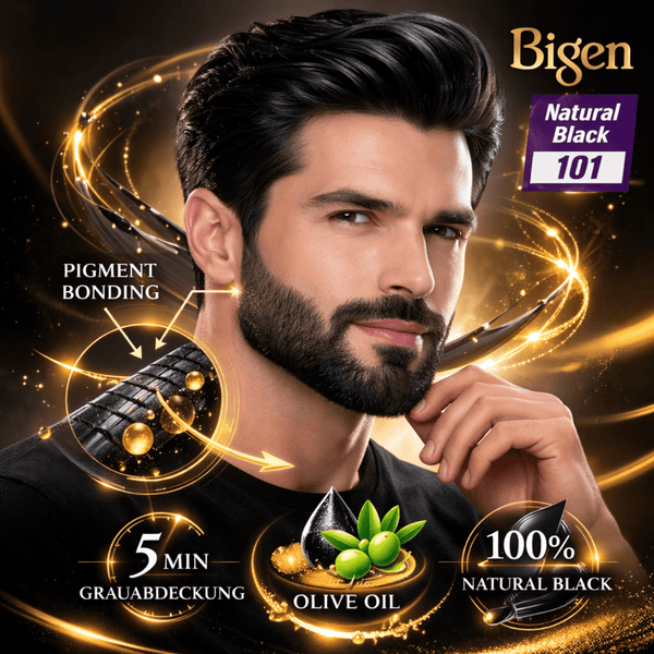 Bigen Men's Speedy Farbe 101 - Natural Black - CosFair GmbH