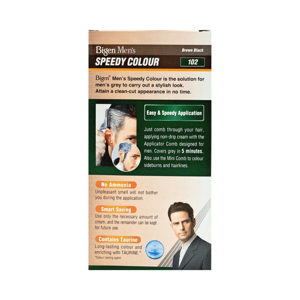 Bigen Men&#039;s Speedy Farbe 102 Brown Black - CosFair GmbH