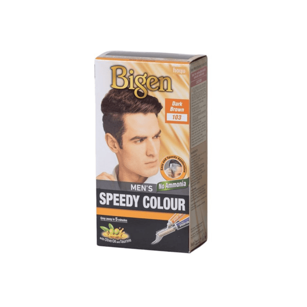Bigen Men's Speedy Farbe 103 Dark Brown - CosFair GmbH