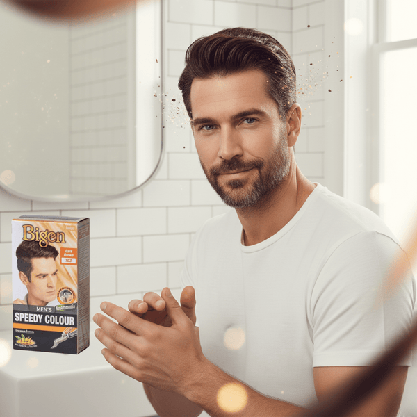 Bigen Men's Speedy Farbe 103 Dark Brown - CosFair GmbH