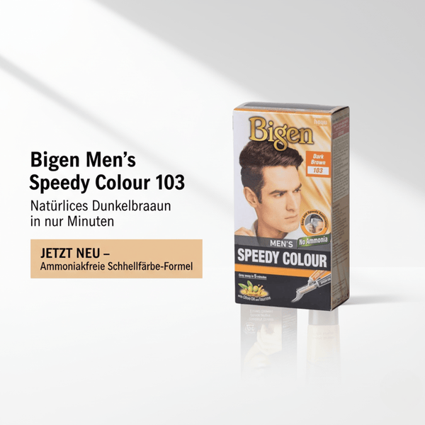 Bigen Men's Speedy Farbe 103 Dark Brown - CosFair GmbH