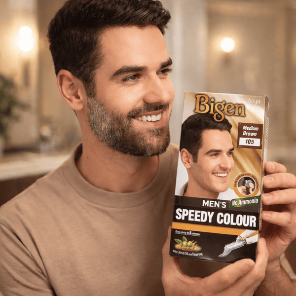 Bigen Men's Speedy Farbe 105 - Medium Brown - CosFair GmbH