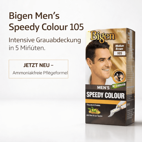 Bigen Men's Speedy Farbe 105 - Medium Brown - CosFair GmbH