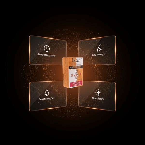 Bigen Permanent Powder Hair Colour 47 - Medium Chestnut - CosFair GmbH