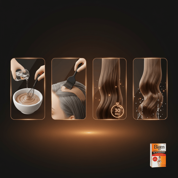 Bigen Permanent Powder Hair Colour 56 - Rich Medium Brown - CosFair GmbH