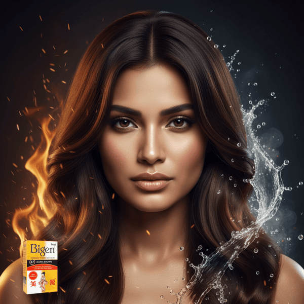 Bigen Permanent Powder Hair Colour 57 - Dark Brown - CosFair GmbH