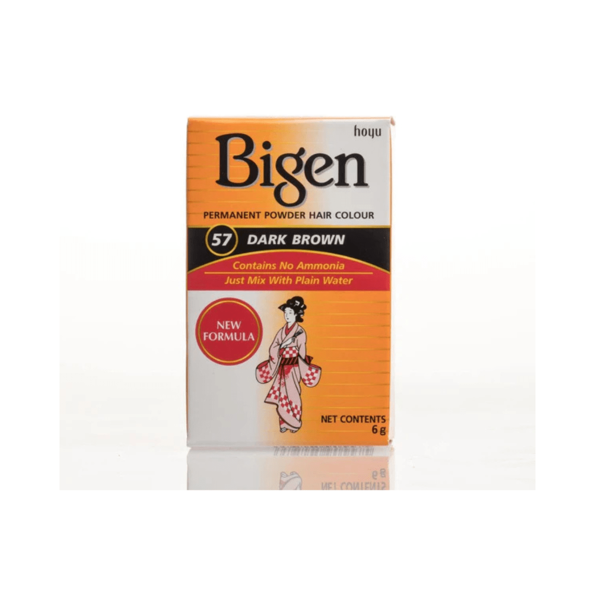 Bigen Permanent Powder Hair Colour 57 - Dark Brown - CosFair GmbH