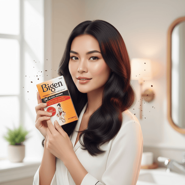 Bigen Permanent Powder Hair Colour 58 - Black Brown - CosFair GmbH