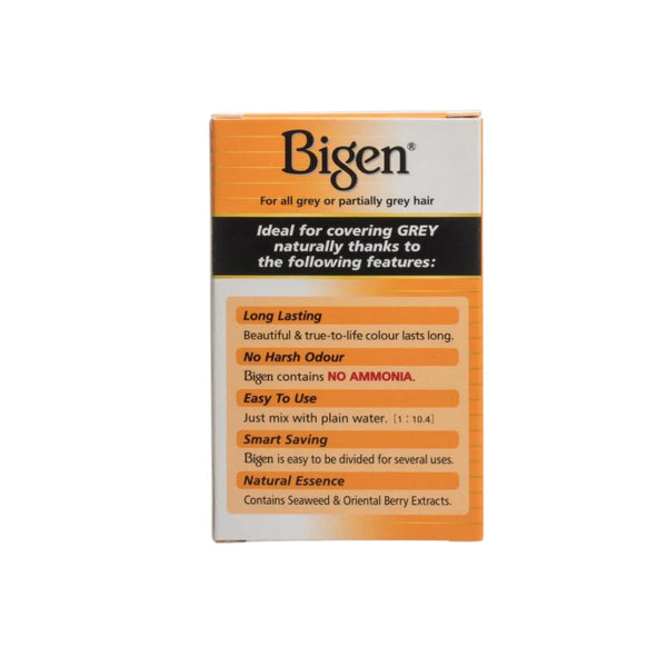 Bigen Permanent Powder Hair Colour 59 Oriental Black - CosFair GmbH