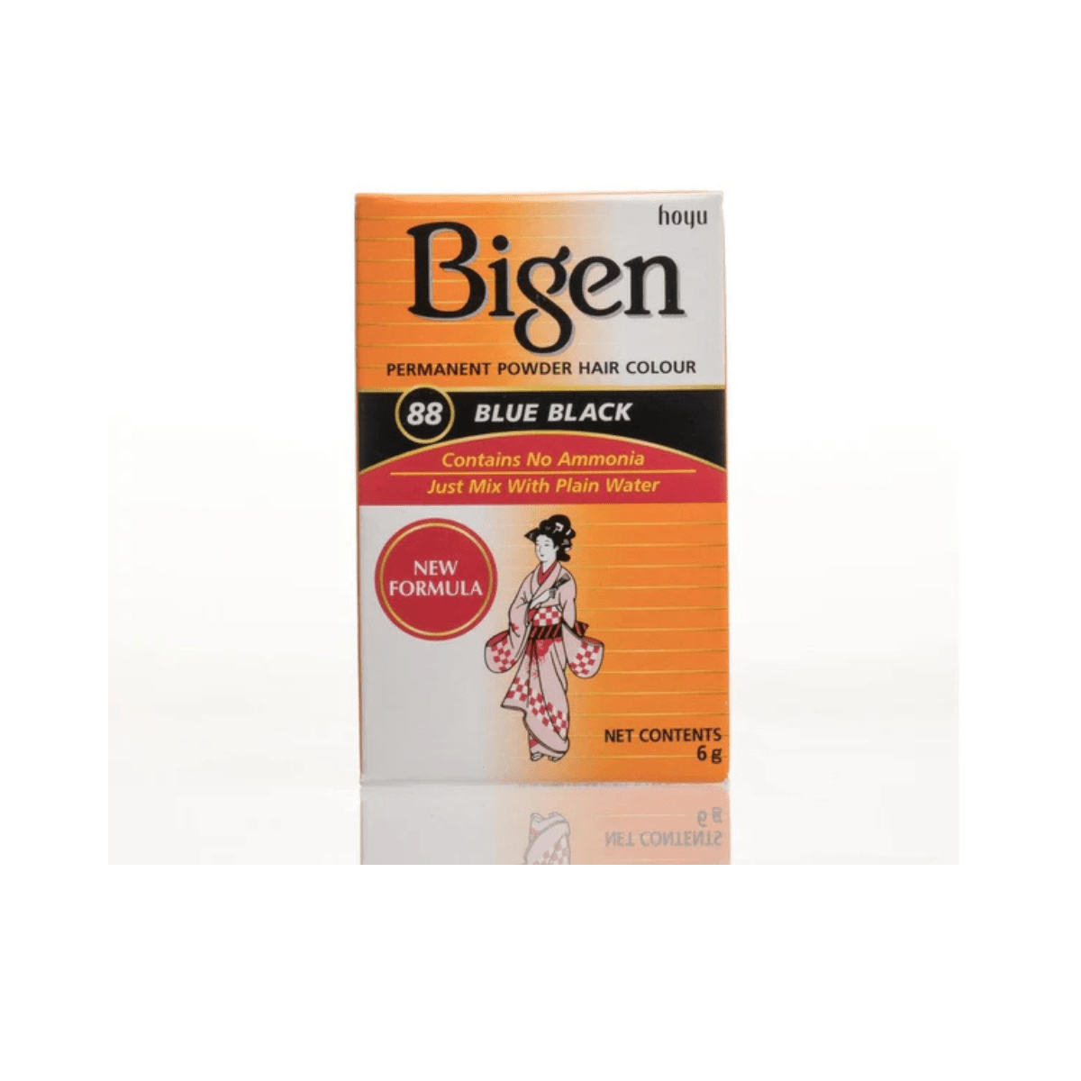 Bigen Permanent Powder Hair Colour 88 - Blue Black - CosFair GmbH