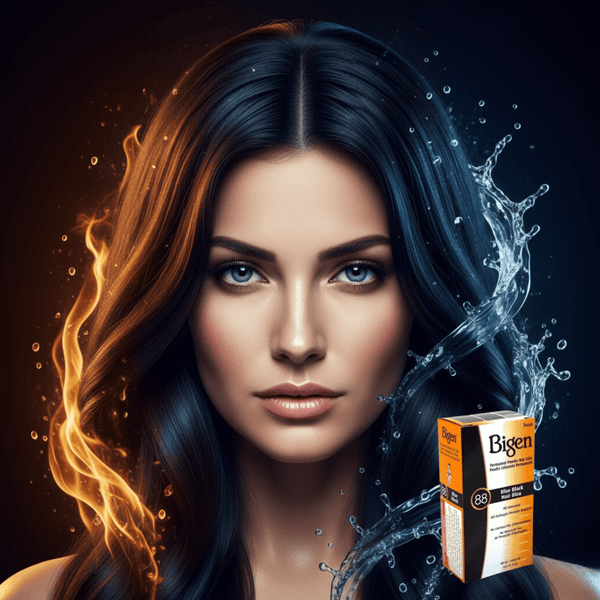 Bigen Permanent Powder Hair Colour 88 - Blue Black - CosFair GmbH