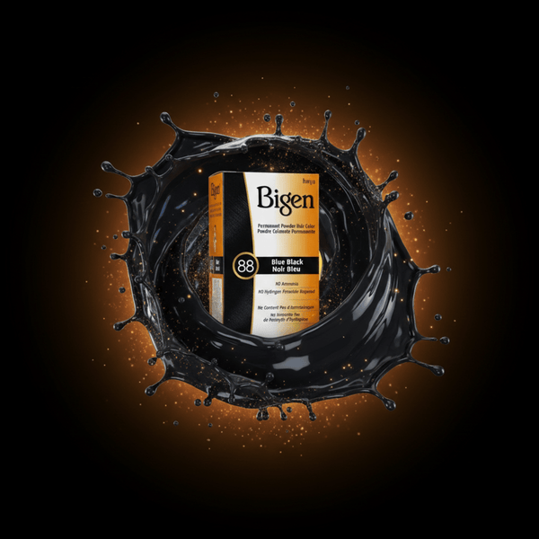 Bigen Permanent Powder Hair Colour 88 - Blue Black - CosFair GmbH