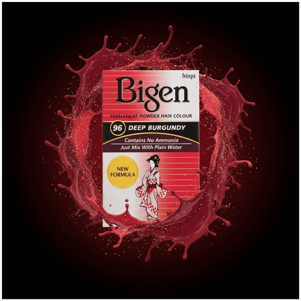 Bigen Permanent Powder Hair Colour 96 - Deep Burgundy - CosFair GmbH