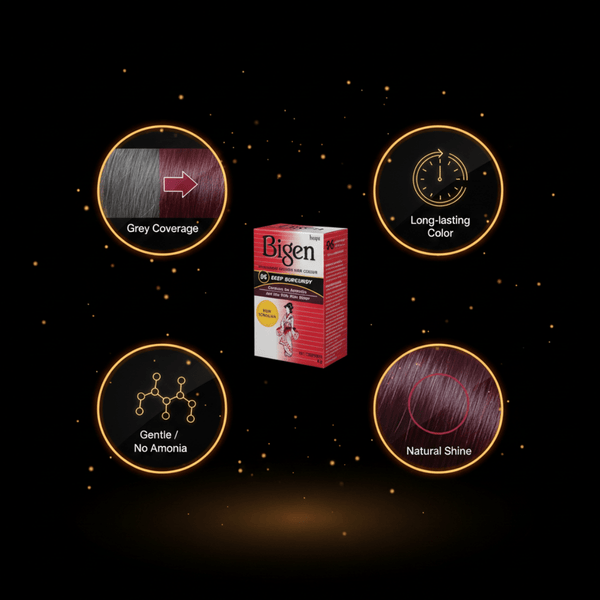 Bigen Permanent Powder Hair Colour 96 - Deep Burgundy - CosFair GmbH