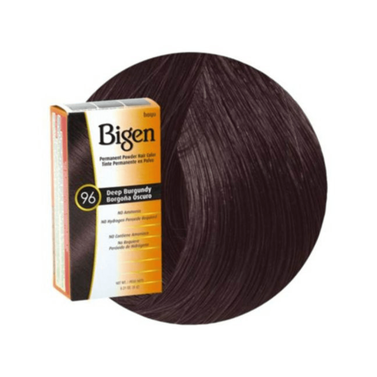 Bigen Permanent Powder Hair Colour 96 - Deep Burgundy - CosFair GmbH