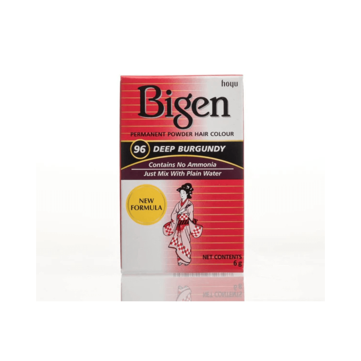 Bigen Permanent Powder Hair Colour 96 - Deep Burgundy - CosFair GmbH