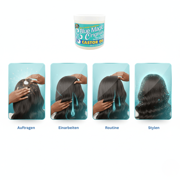 Blue Magic Organics Castor Oil Hair & Scalp Conditioner 340g - CosFair GmbH