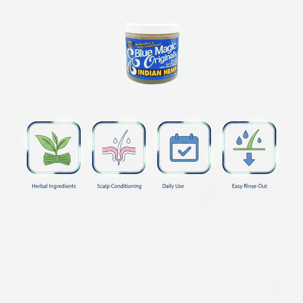 Blue Magic Originals Indian Hemp Scalp Conditioner 340g - CosFair GmbH