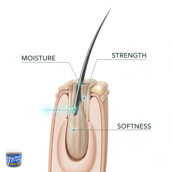 Blue Magic Originals Indian Hemp Scalp Conditioner 340g - CosFair GmbH