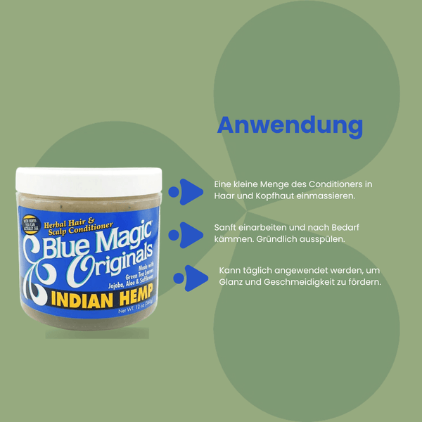 Blue Magic Originals Indian Hemp Scalp Conditioner 340g - CosFair GmbH