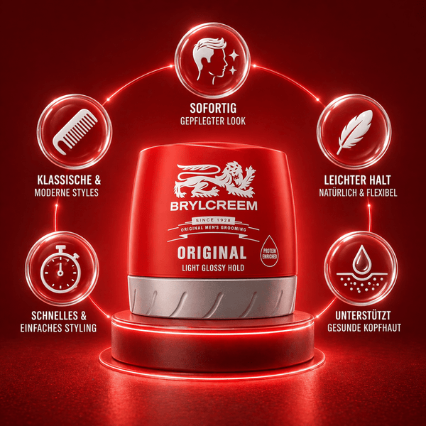 Brylcreem Original Light Glossy Hold - 150 ml - CosFair GmbH