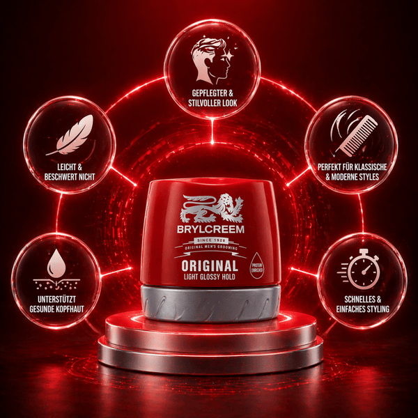 Brylcreem Original Light Glossy Hold - 250 ml - CosFair GmbH