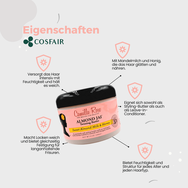 Camille Rose Almond Jai Twisting Butter 240ml - CosFair GmbH