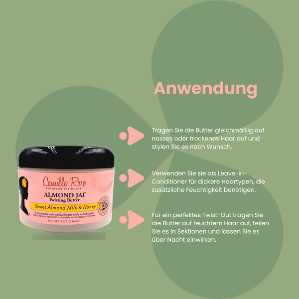 Camille Rose Almond Jai Twisting Butter 240ml - CosFair GmbH