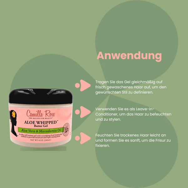 Camille Rose Aloe Whipped Butter Gel 240ml - CosFair GmbH