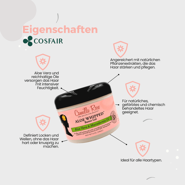 Camille Rose Aloe Whipped Butter Gel 240ml - CosFair GmbH