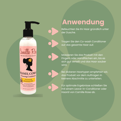 Camille Rose Caramel Co - wash Cleansing Conditioner 240ml - CosFair GmbH