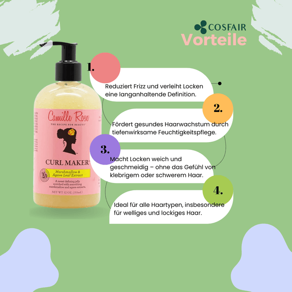 Camille Rose Curl Maker 355ml - CosFair GmbH