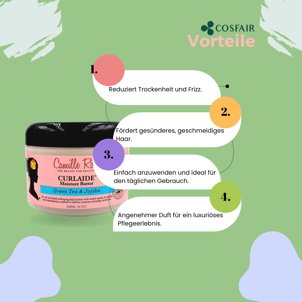 Camille Rose Curlaide Moisture Butter 240ml - CosFair GmbH