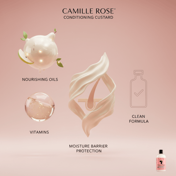 Camille Rose Moroccan Pear Conditioning Custard 355ml - CosFair GmbH