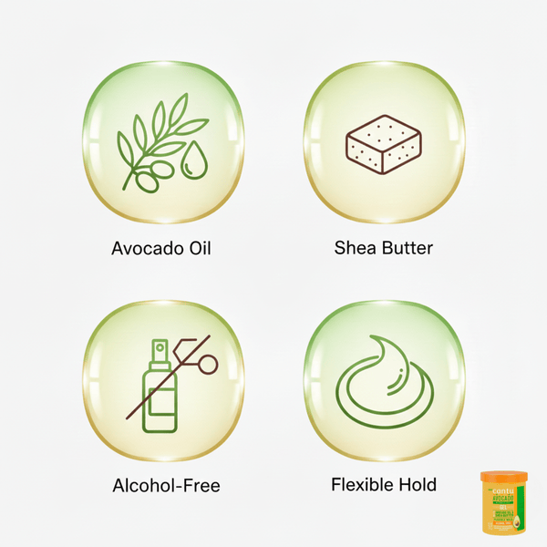 Cantu Avocado Hydrating Gel 524g - CosFair GmbH