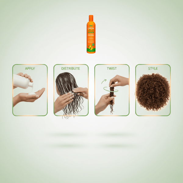 Cantu Avocado Hydrating Lightweight Hair Milk 355ml - CosFair GmbH