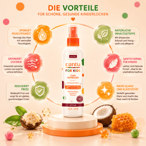 Cantu Care for Kids Curl Refresher - 237ml - CosFair GmbH