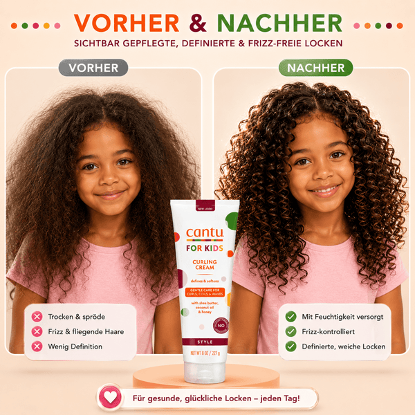 Cantu Care for Kids Curling Cream - 236ml - CosFair GmbH