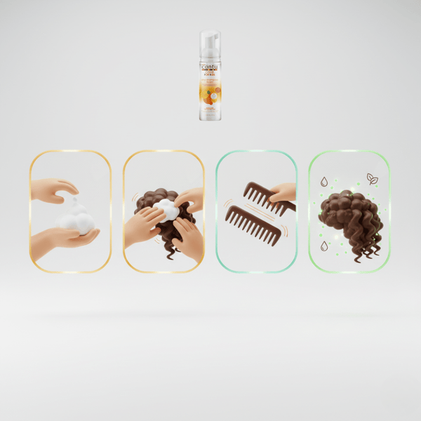 Cantu Care for Kids Dry Shampoo Foam 171ml - CosFair GmbH