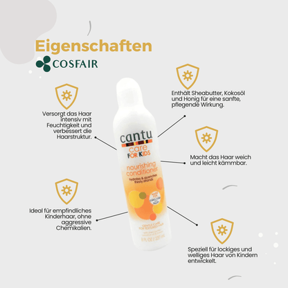 Cantu Care for KIDS Nourish Conditioner 237ml - CosFair GmbH